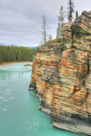 Athabasca River Lower Falls